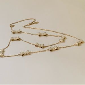 Kate Spade “Take A Bow” Long Necklace